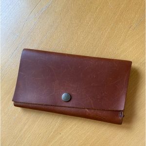 EUC Portland Leather Goods Rancher wallet in honey